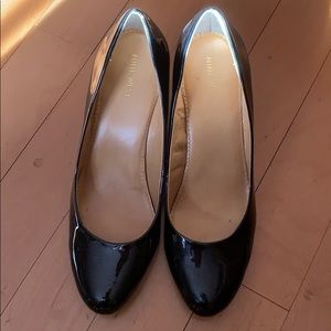 Nine West Patent Leather wedges sz 10M O-Herway 3Y